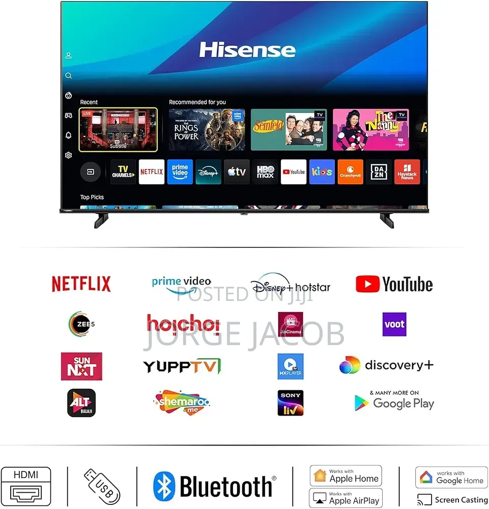 Hisense 85′′ Smart UHD Mini-Led Quantum ULED TV
