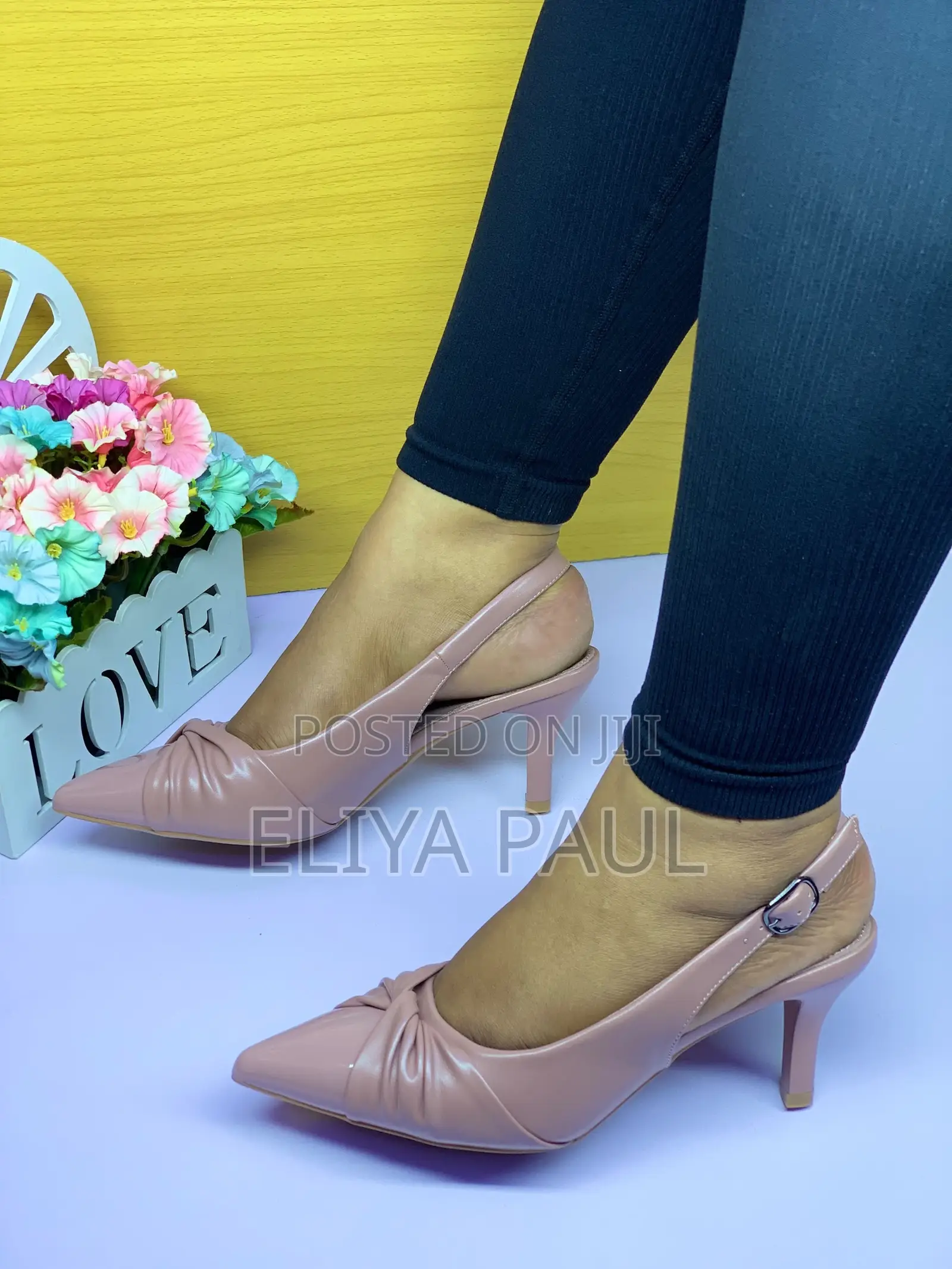Imnpo Slingback Mid Heel