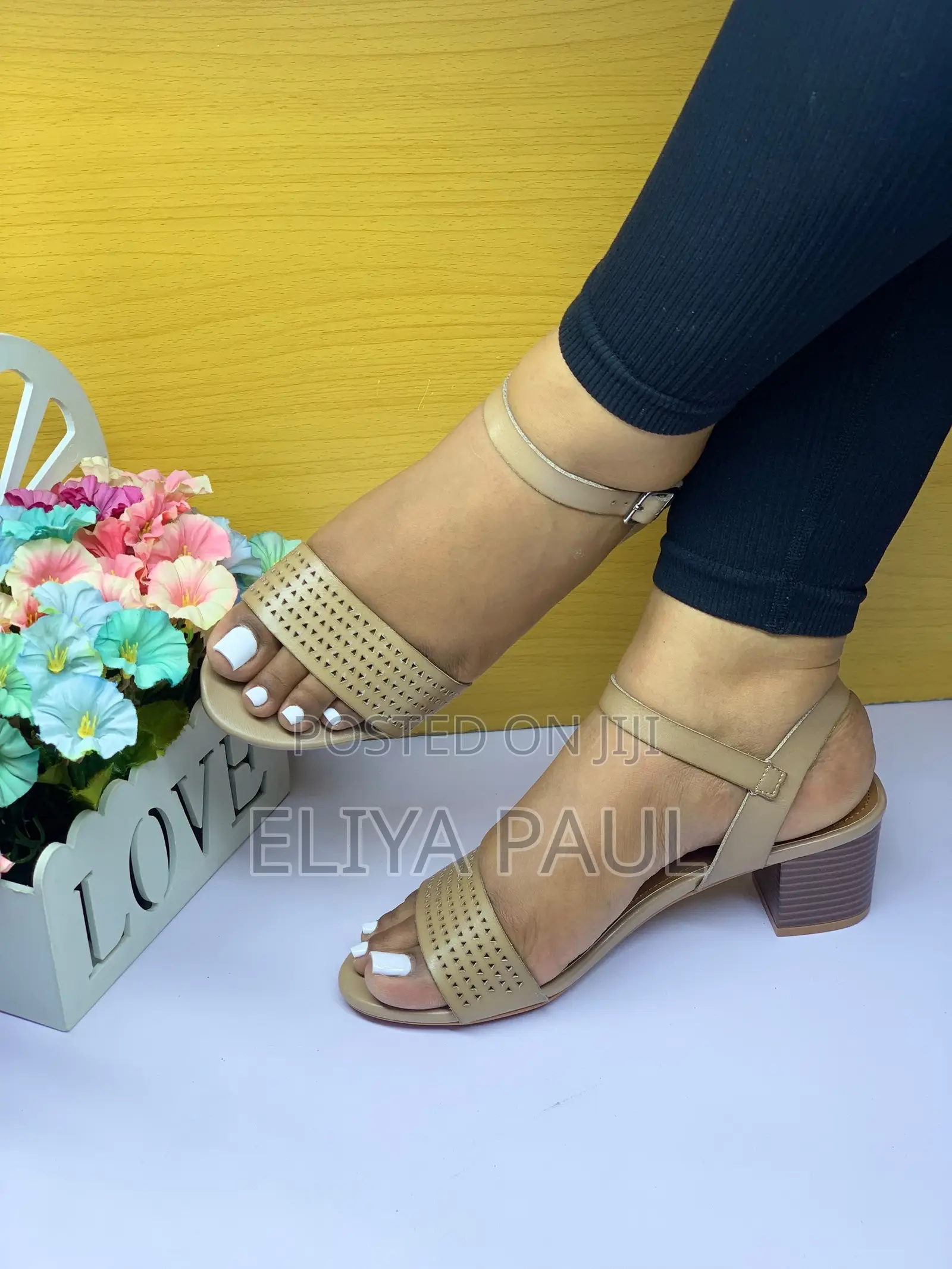 Block Heel Sandal
