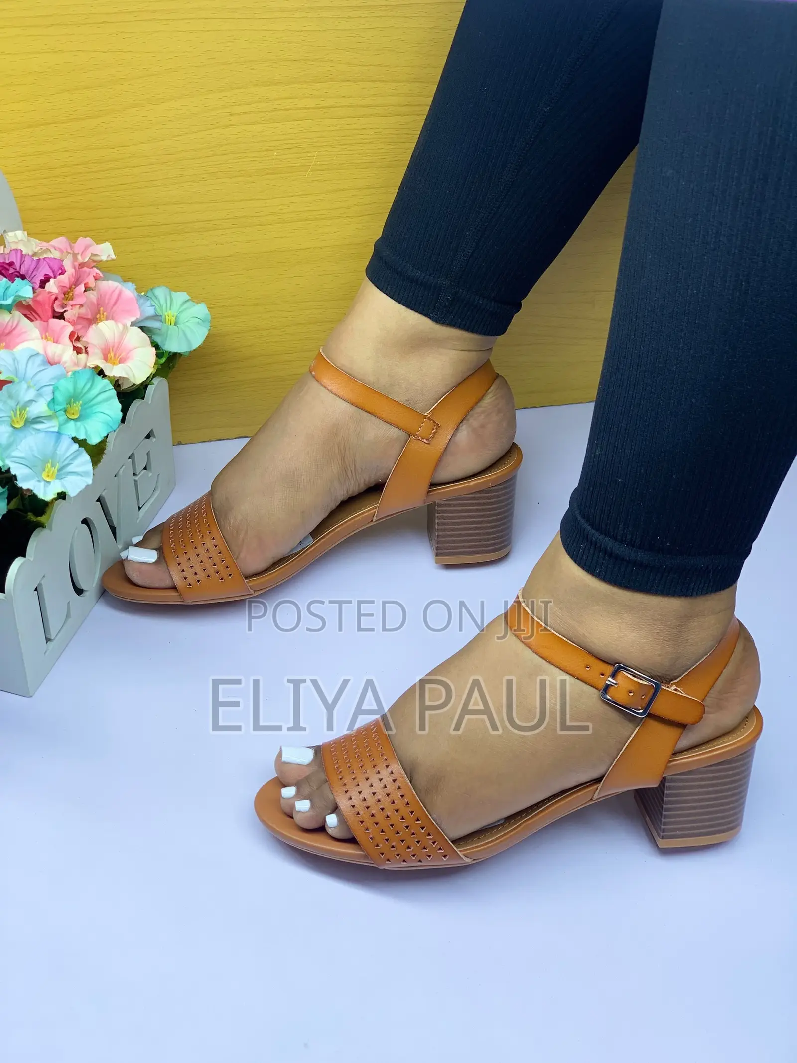 Block Heel Sandal