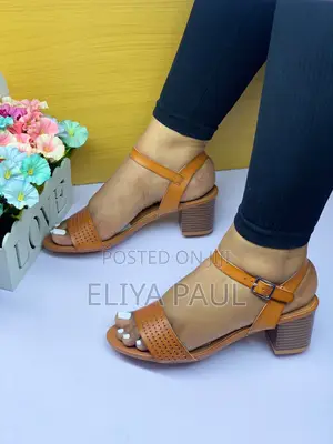 Block Heel Sandal