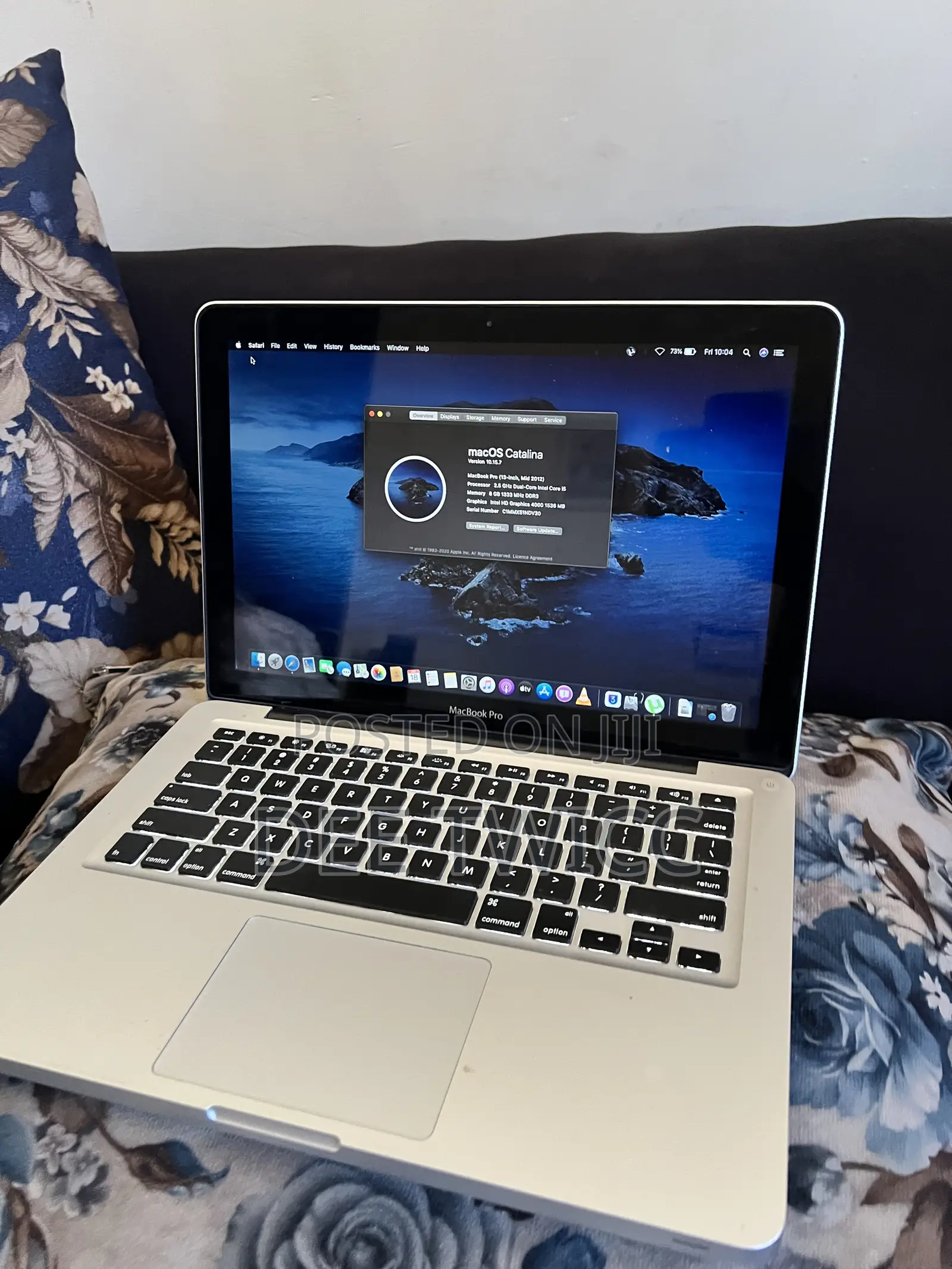 Laptop Apple MacBook 2012 8GB Intel Core i5 SSD 128GB