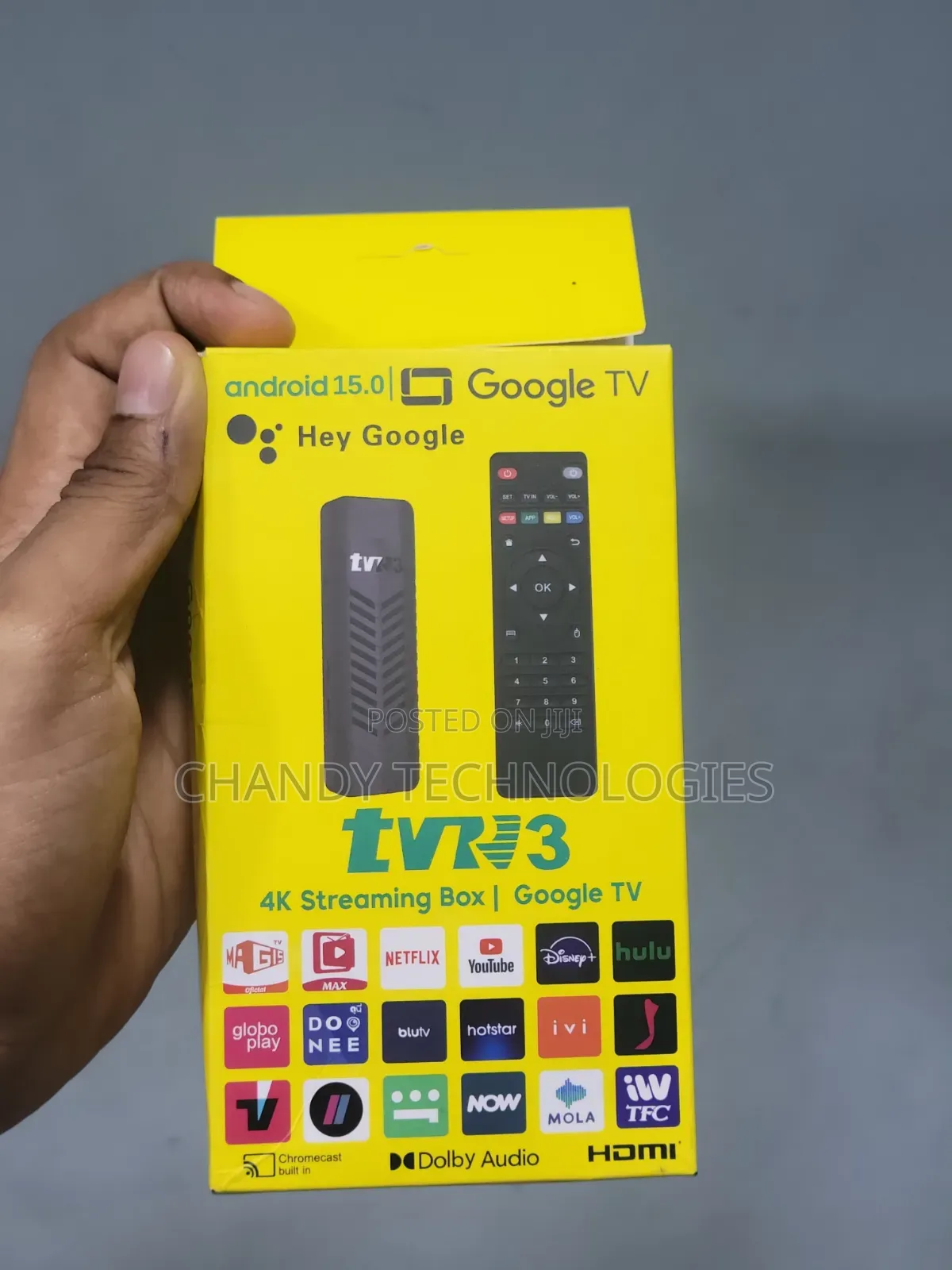 Tvr3 Streaming TV Box