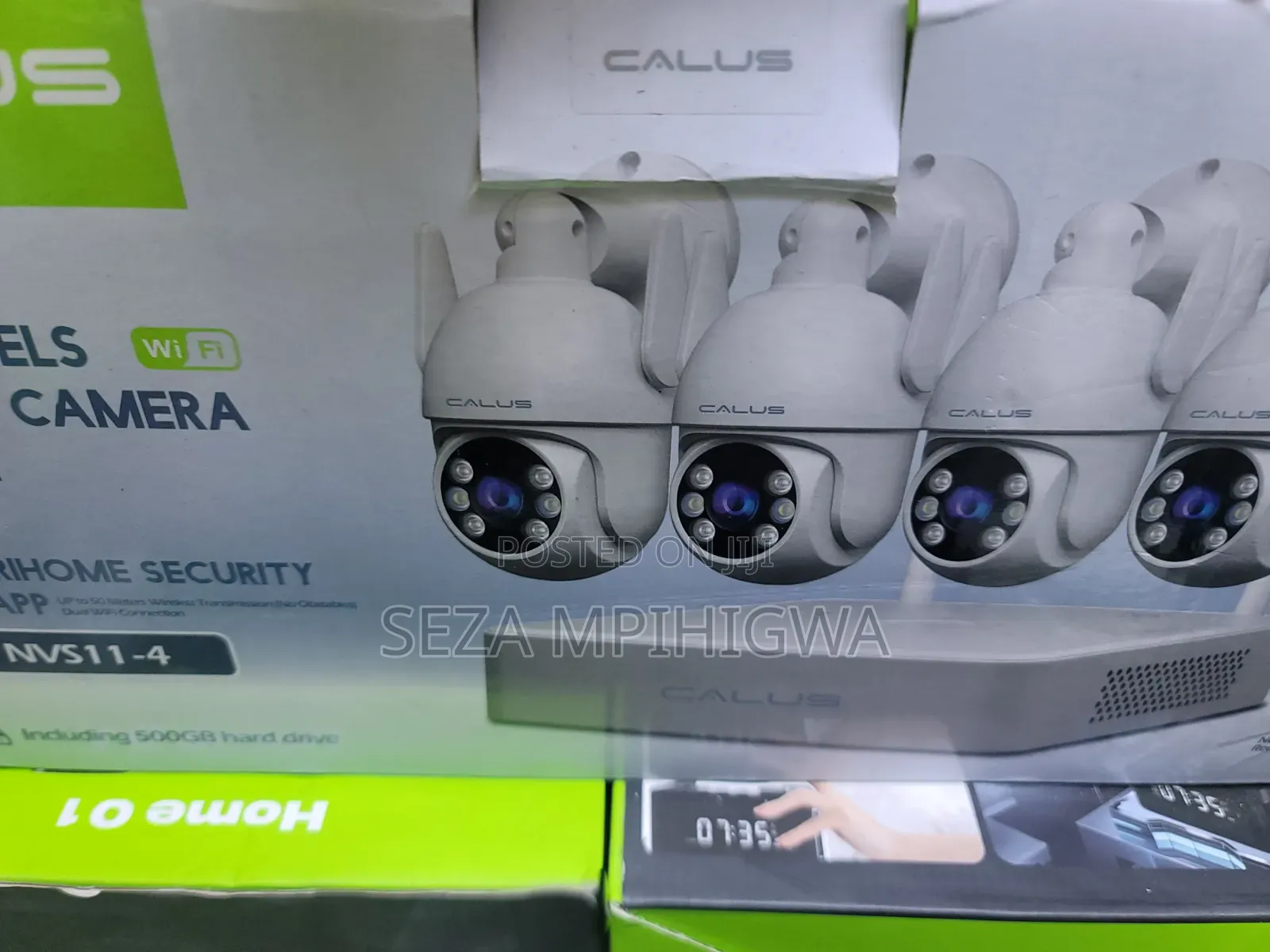 ​CALUS 4 Channels Security Camera System (NVS9-4)