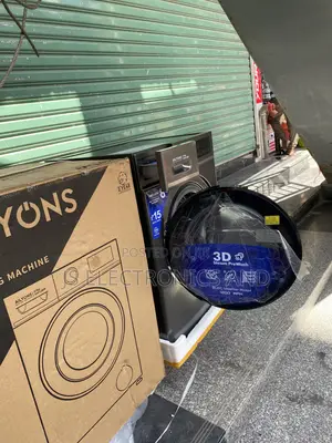 Ailyons Front Load Kg 8 Washing Mashine Automatic Wash and Spin