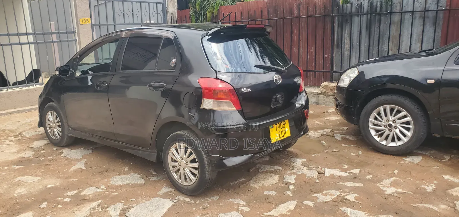 Toyota Vitz 2008 Black