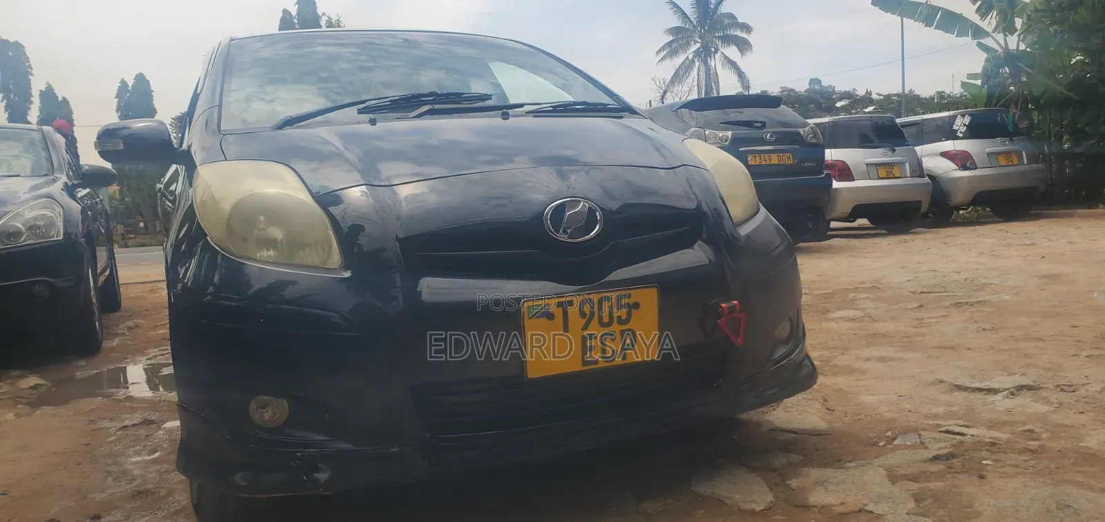 Toyota Vitz 2008 Black