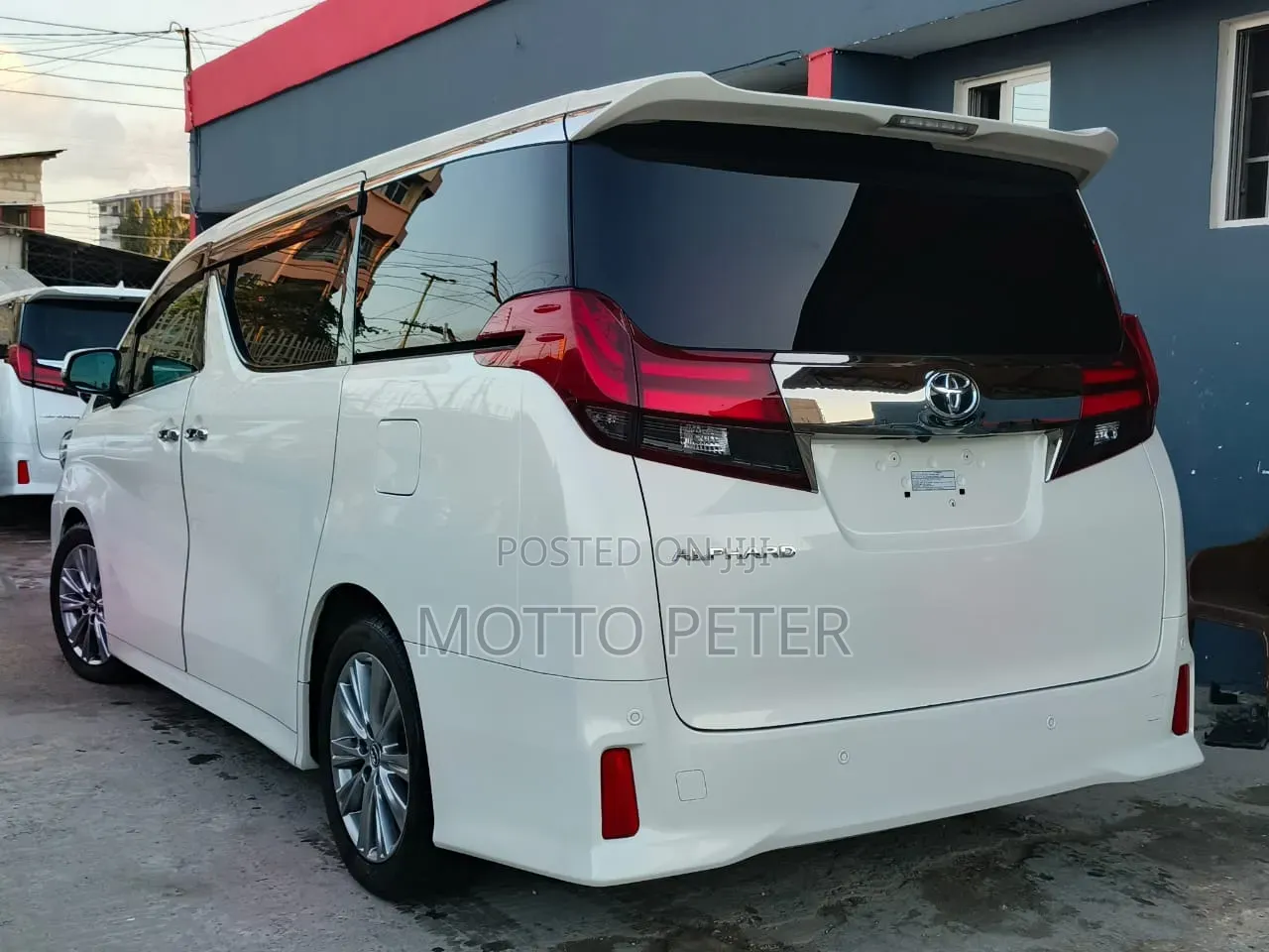 Toyota Alphard 2016 White