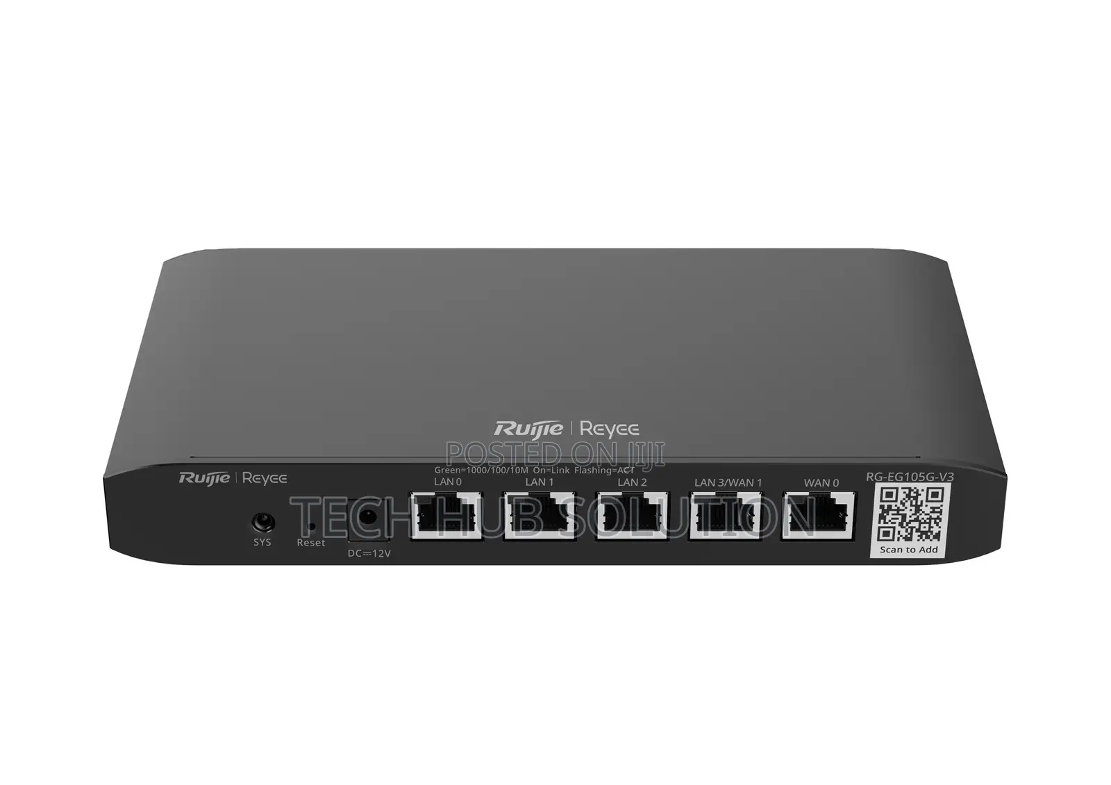 Ruijie Reyee RG-EG105G-V3 5-Port Gigabit VPN Cloud Managed Router