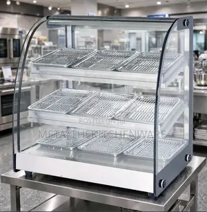 Commercial Food Warmer Display (3 Layer 3 Plate) Ch-3d