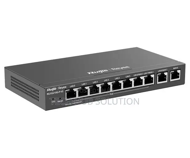 Ruijie Reyee RG-EG210G-P-V3 10-Port Gigabit PoE Managed Router