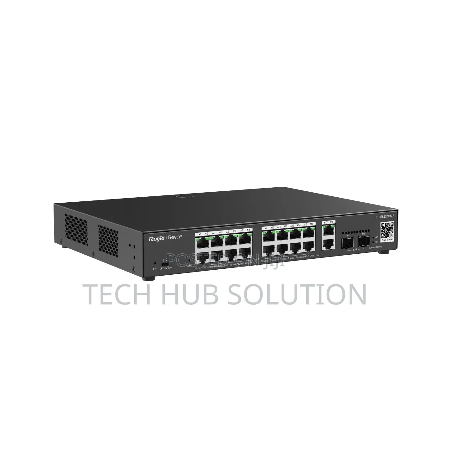 Ruijie Reyee RG-ES220GS-P 20-Port Gigabit Smart Managed PoE Switch