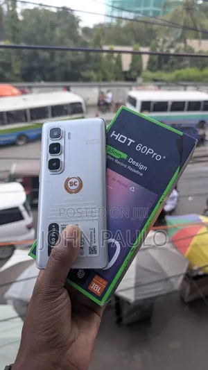 New Infinix Hot 60 Pro+ 256 GB Silver