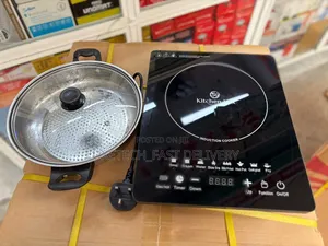 Kitchen Lux Portable Induction Cooker With Pot – Digital Touch Control