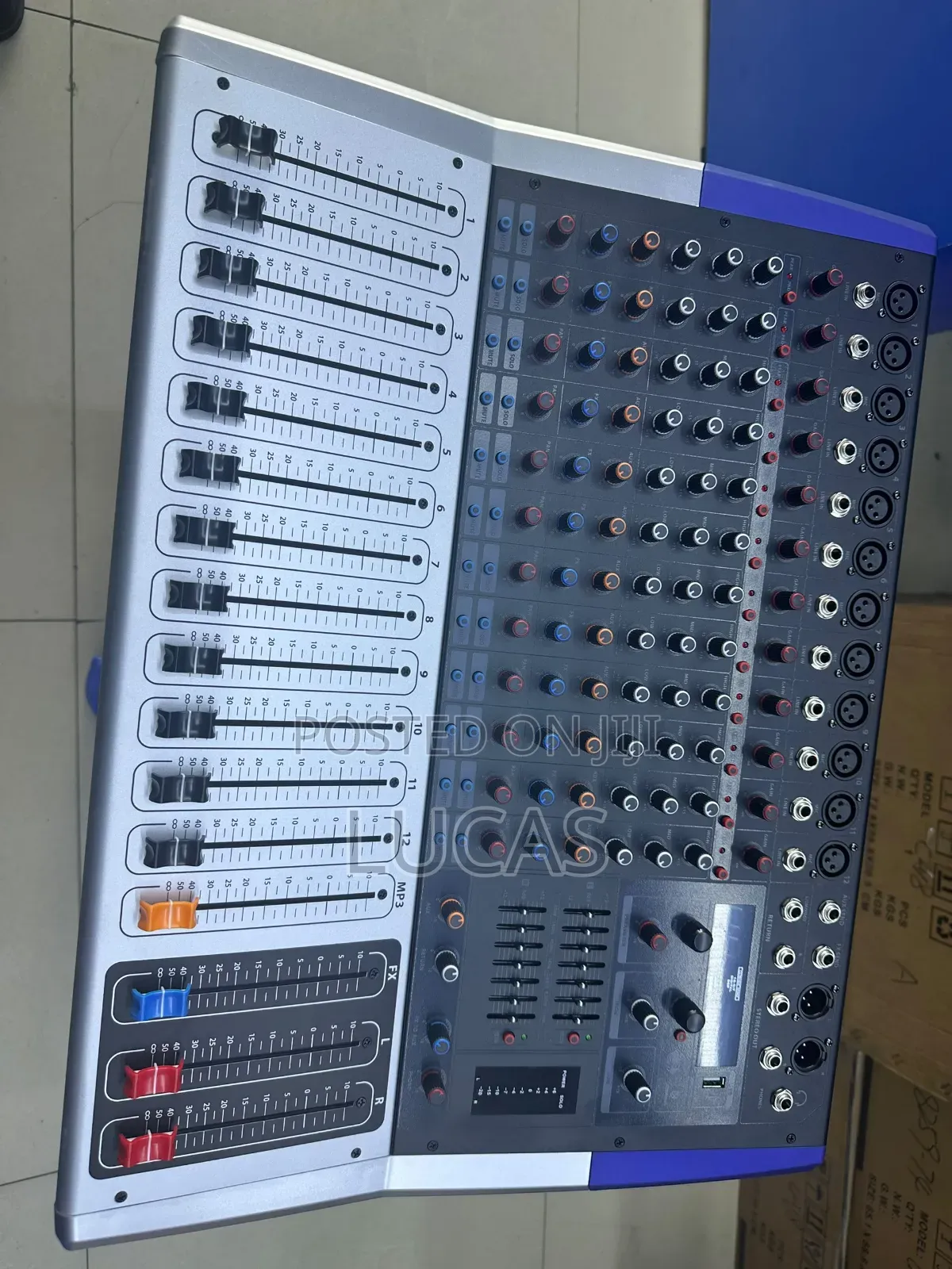Pro Mixer Powered 12 Channel