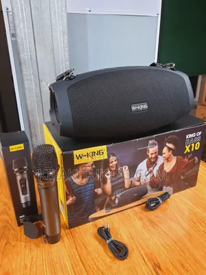 X10 W-King of Bass Power 120w Portable Rechargeable Speaker