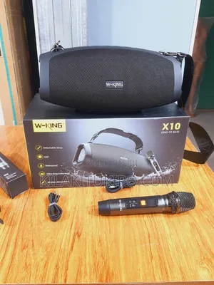 X10 W-King of Bass Power 120w Portable Rechargeable Speaker