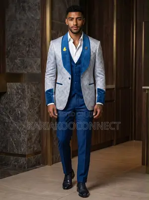 Golden Elegance – Turkey 3-Piece Suit