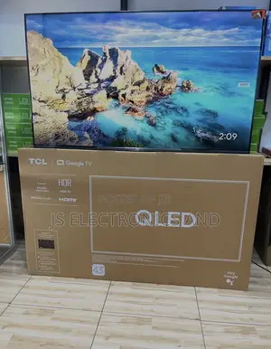 TCL Inch 43 Qled Google TV Smart Super Quality With Wall Braket