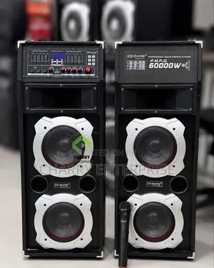 ABORDER Powerful SPEAKER Sauti Yenye Nguvu 60000W Nzuri Kwa Biashara