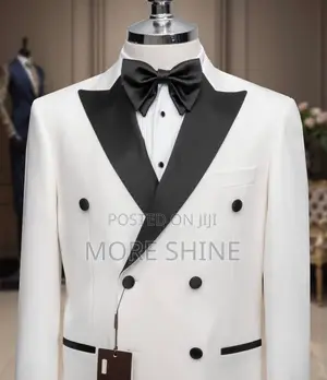 Mario Casasi Black White Suit