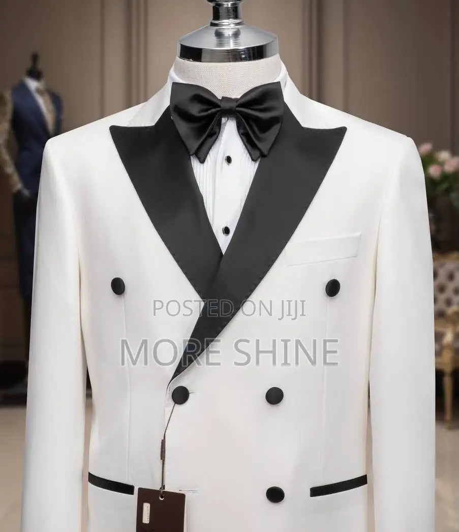 Mario Casasi Black White Suit