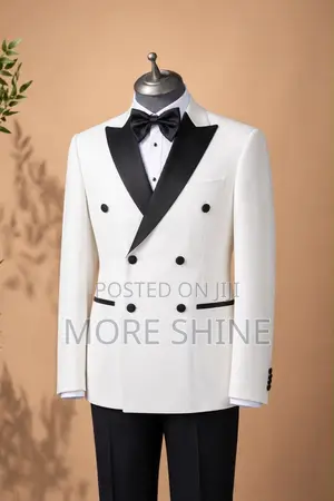 Mario Casasi Black White Suit