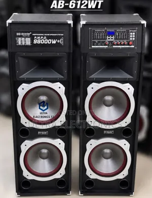 Aborder Professional Speakers Wireless Mic 98000w Strong Volume AC/ Dc