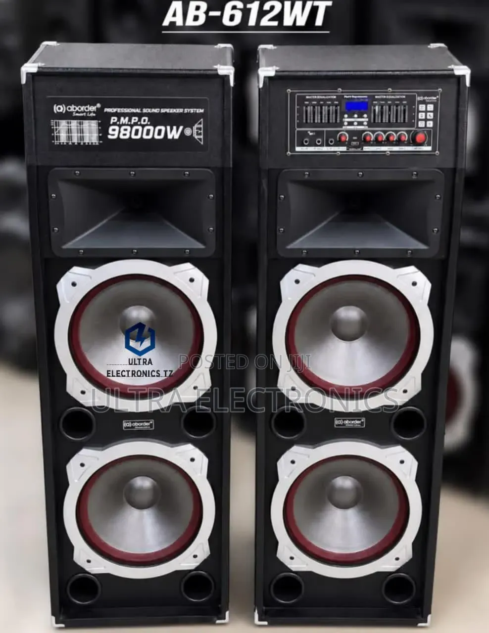 Aborder Professional Speakers Wireless Mic 98000w Strong Volume AC/ Dc