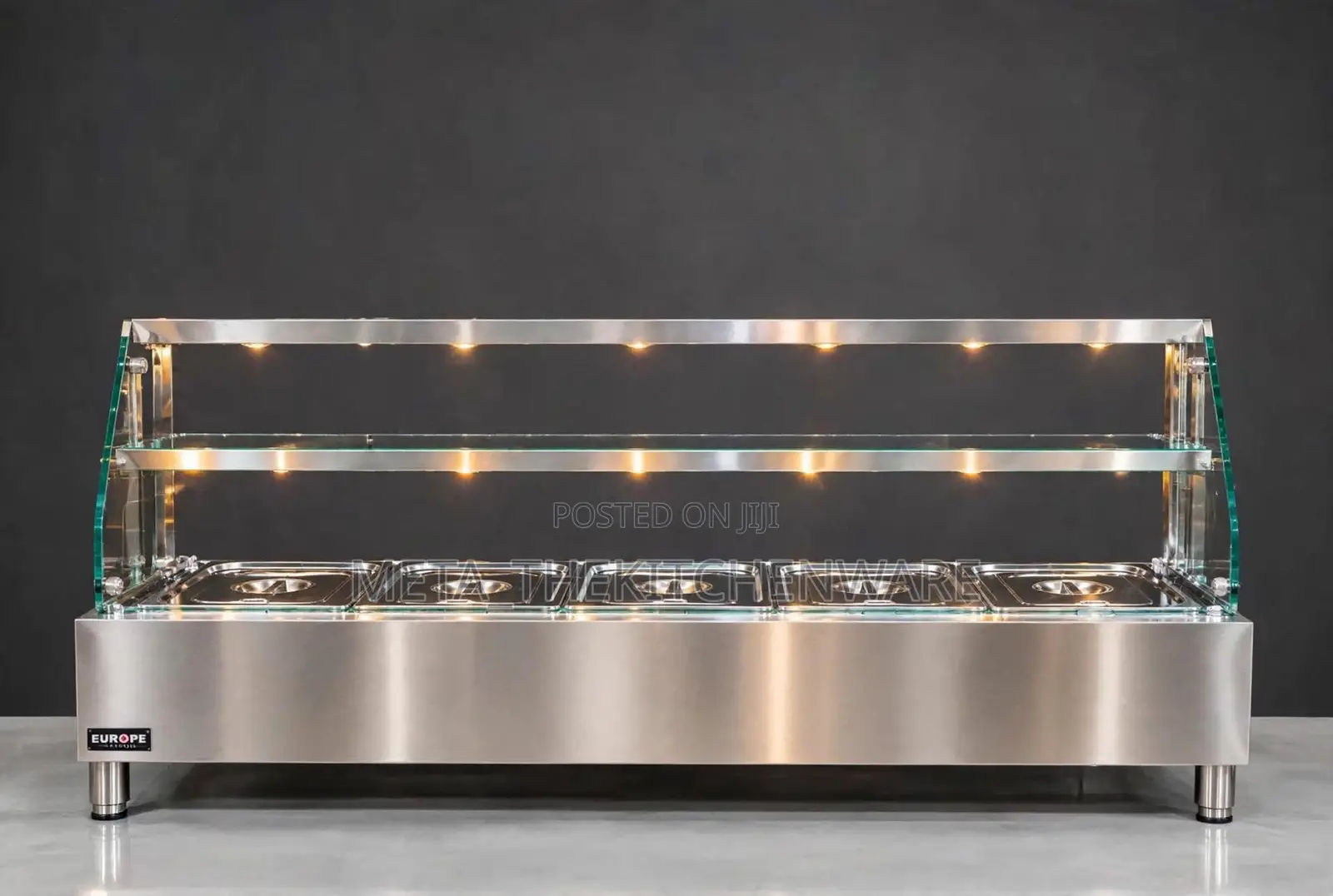 Commercial Stainless Steel Electric Bain-Marie 5 Pan