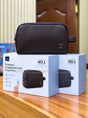 FingerPrint Lock Clutch Bag