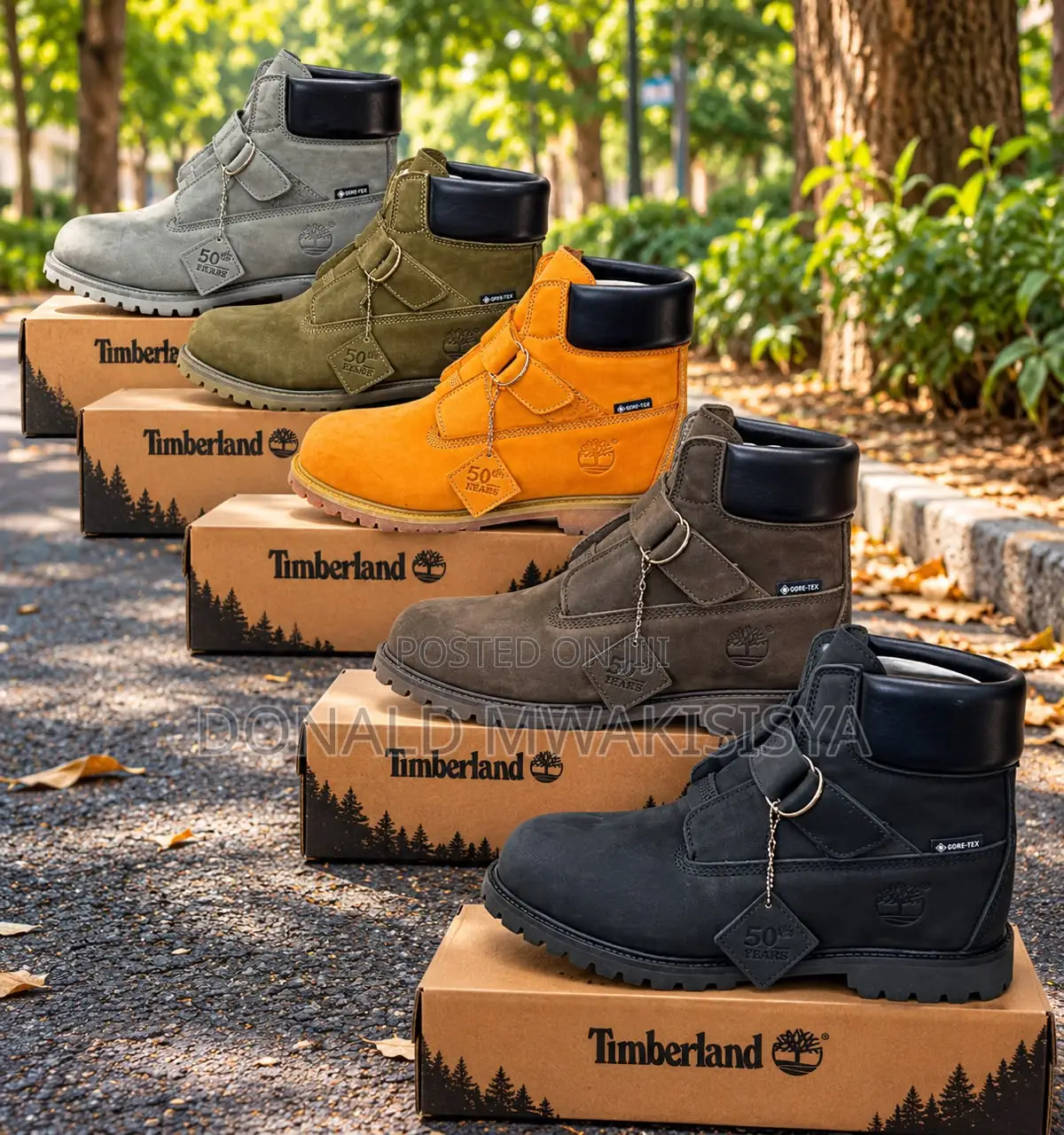 Timberland Buckle Boots - 50th Anniversary Edition