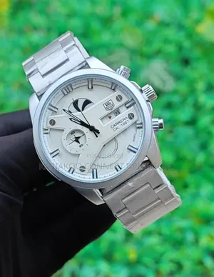 Chronograph Black Stainless Steel Watch