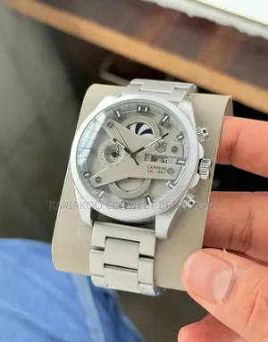Chronograph Black Stainless Steel Watch