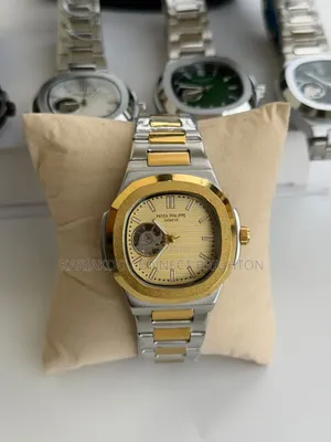 Two-Tone Luxury Automatic Wristwatch