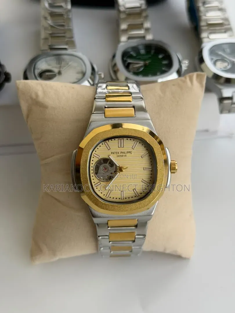 Two-Tone Luxury Automatic Wristwatch
