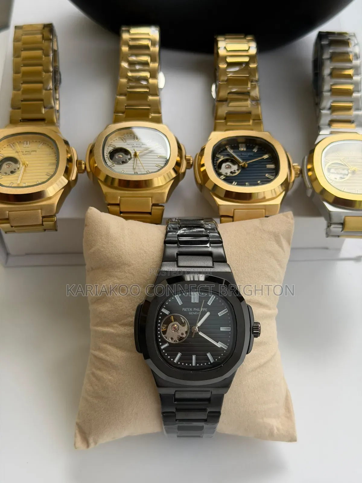 Two-Tone Luxury Automatic Wristwatch