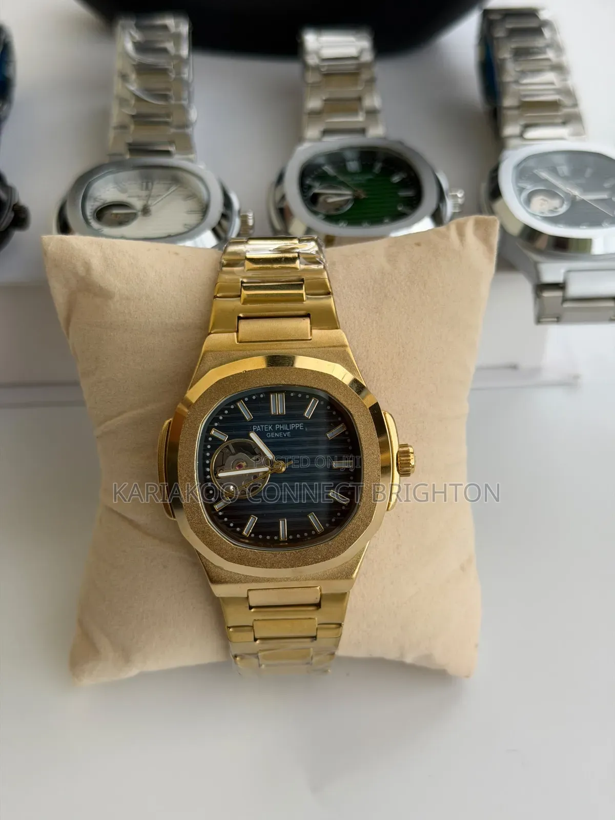 Two-Tone Luxury Automatic Wristwatch