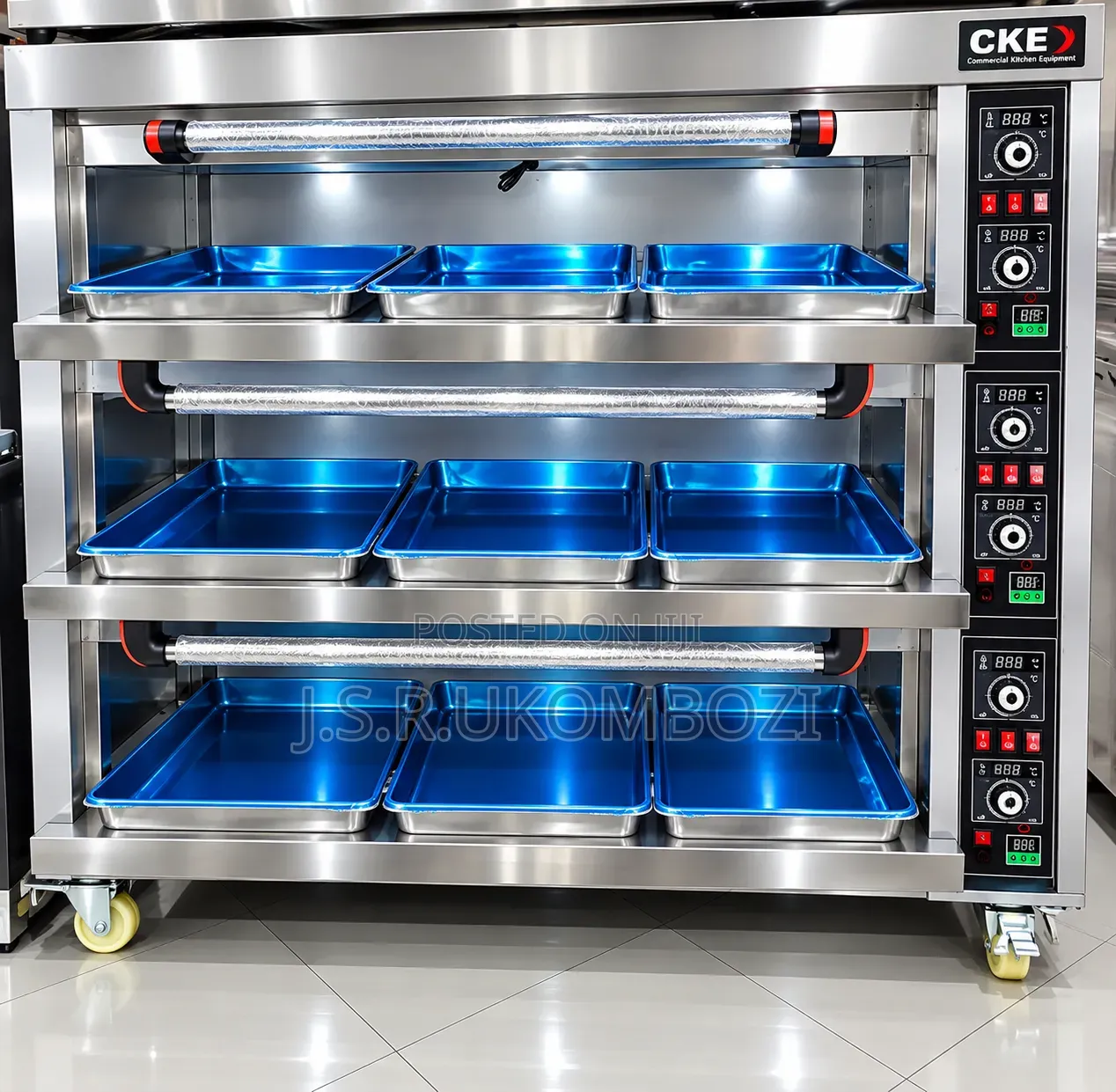 *Oven Deck 3, Tray 9*
- Ya Umeme(3phase) -