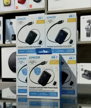 Anker Nano Power Bank 45W (Retractable Cable)