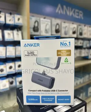 Anker Nano Power Bank 22.5W (Foldable Connector)