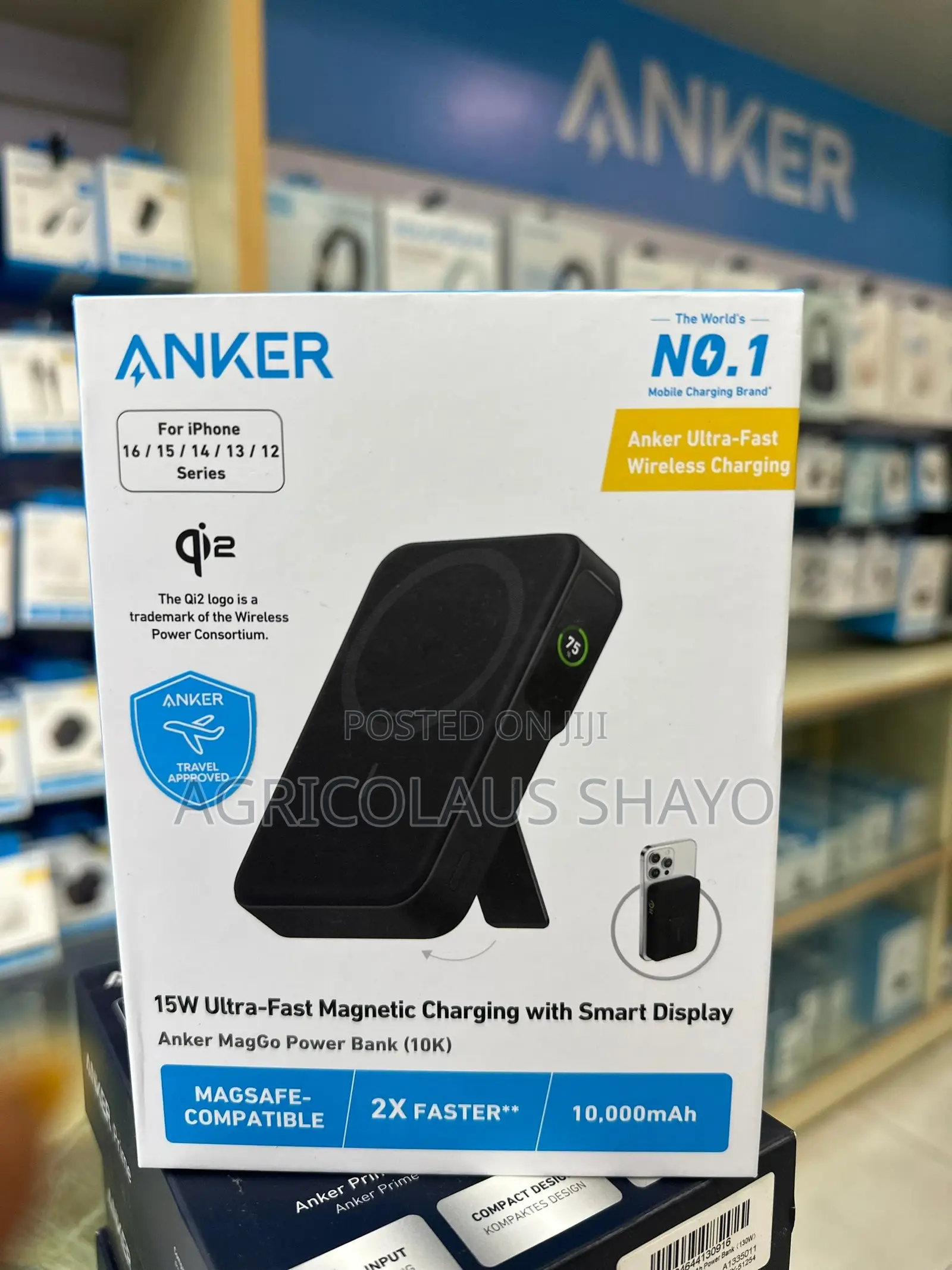 Anker MagGo Power Bank (Qi2 15W)