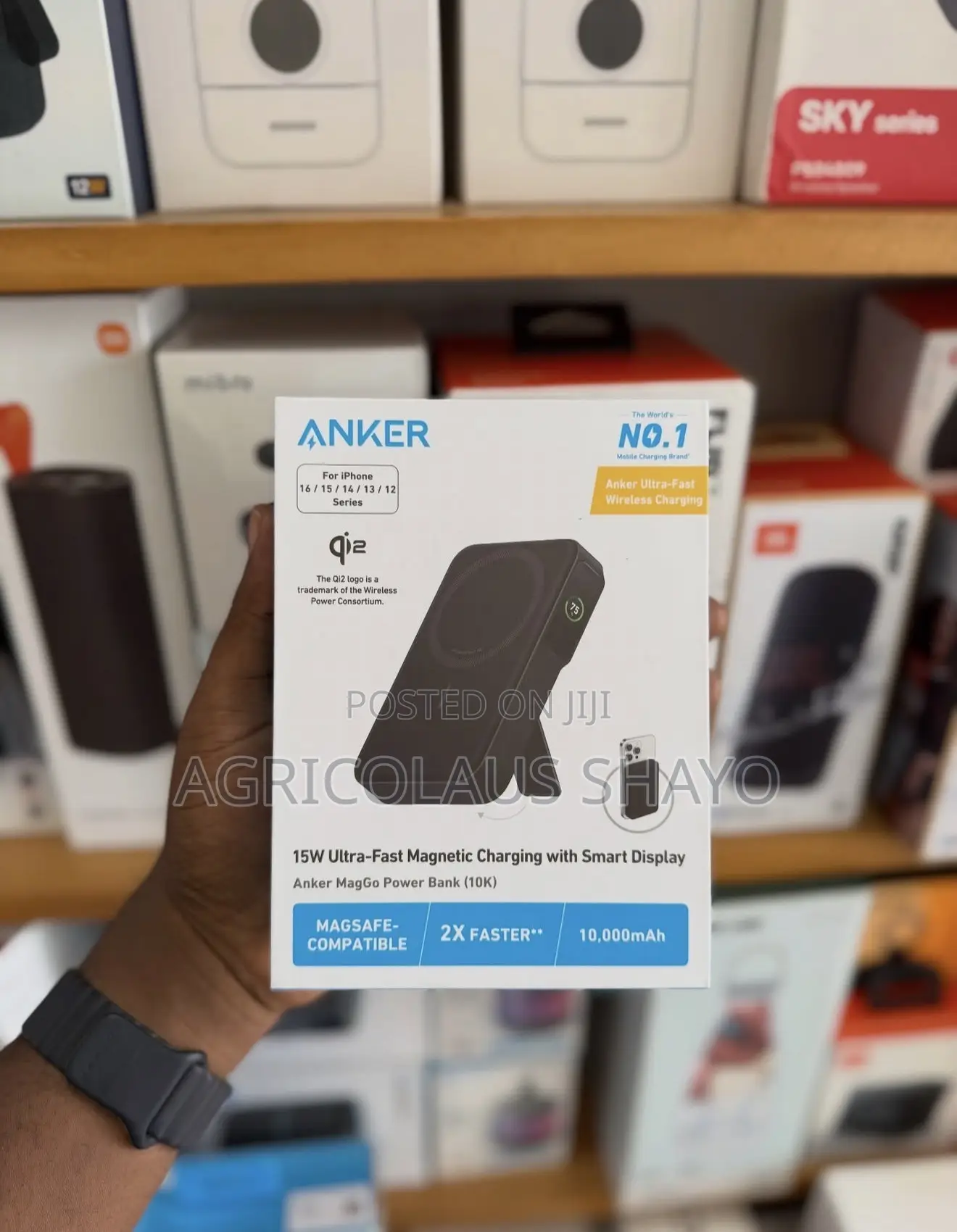 Anker MagGo Power Bank (Qi2 15W)