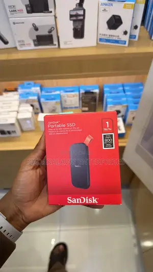 Original SanDisk Portable SSD–High-Speed External SolidState Drive 1TB