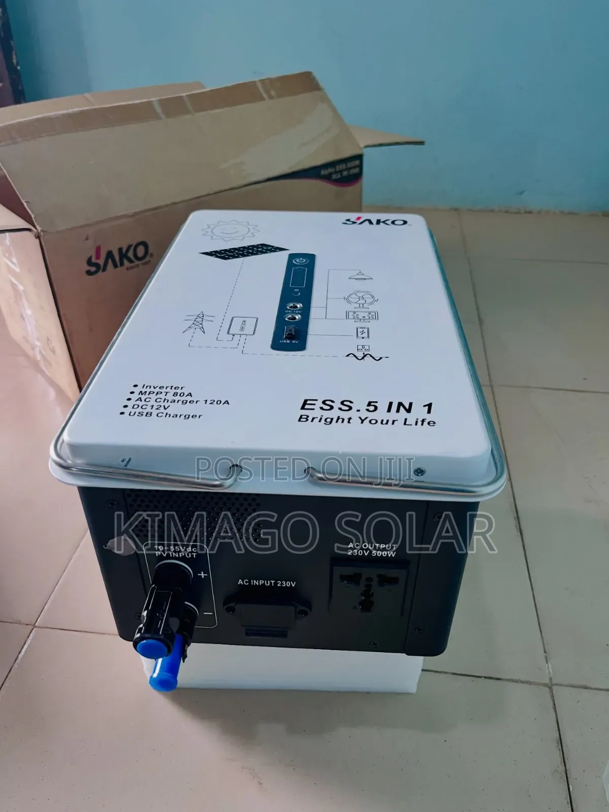 SAKO Alpha ESS 1000Wh Kwa Nyumba Isiyovumilia Kukatika Umeme