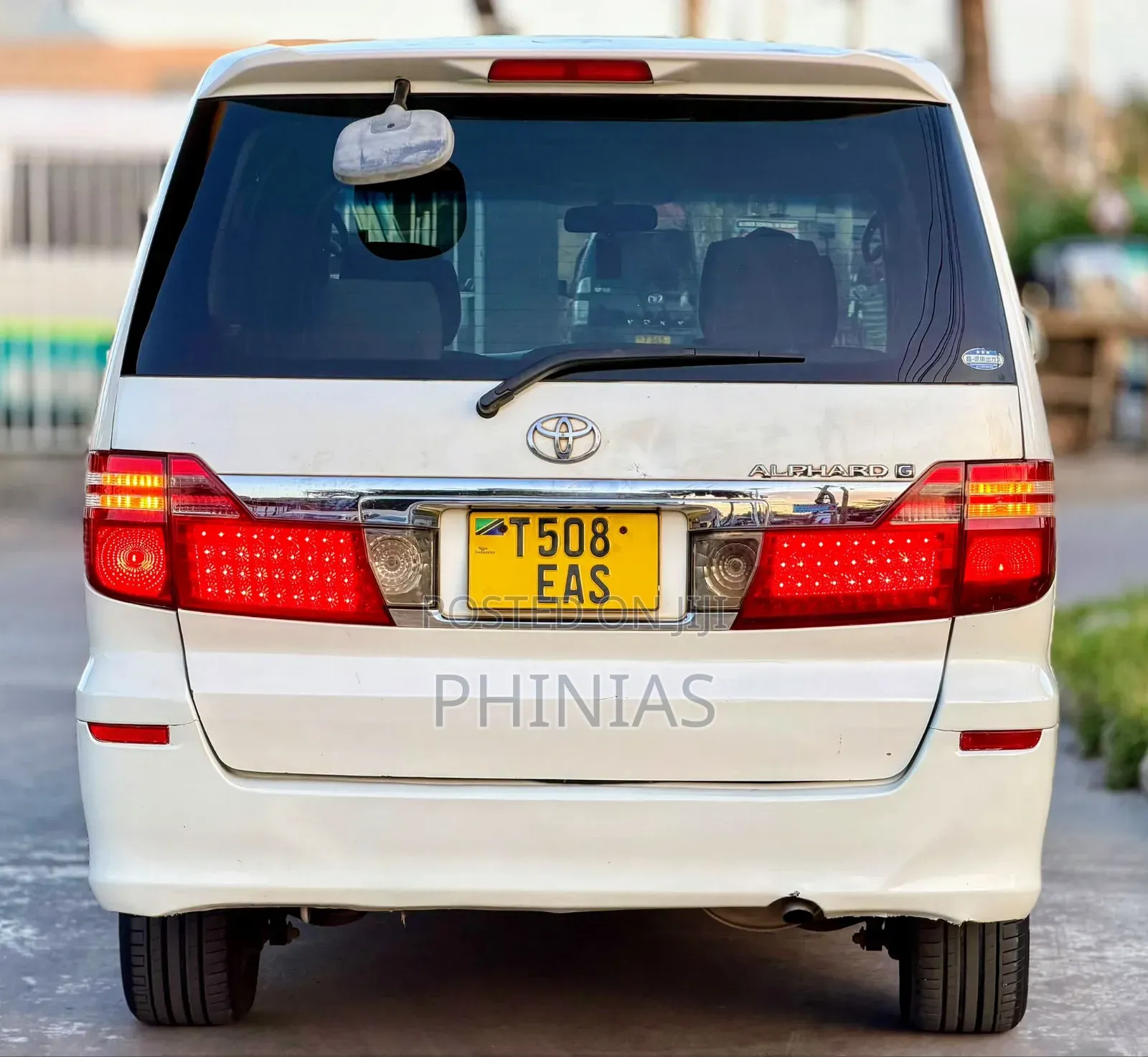 Toyota Alphard 2007 White