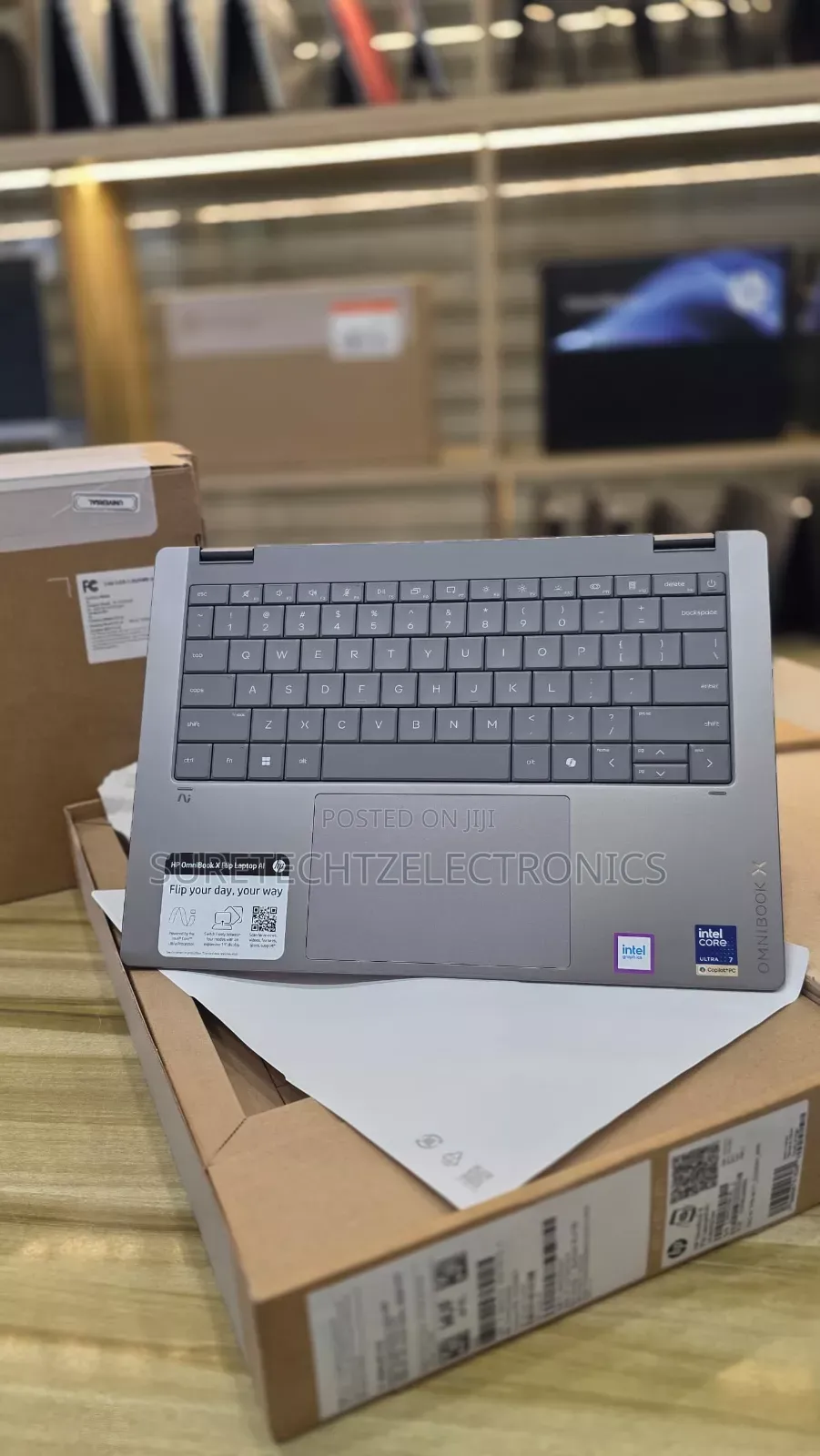 New Laptop HP OmniBook X Flip 14" 16GB Intel Core Ultra 7 SSD 1T