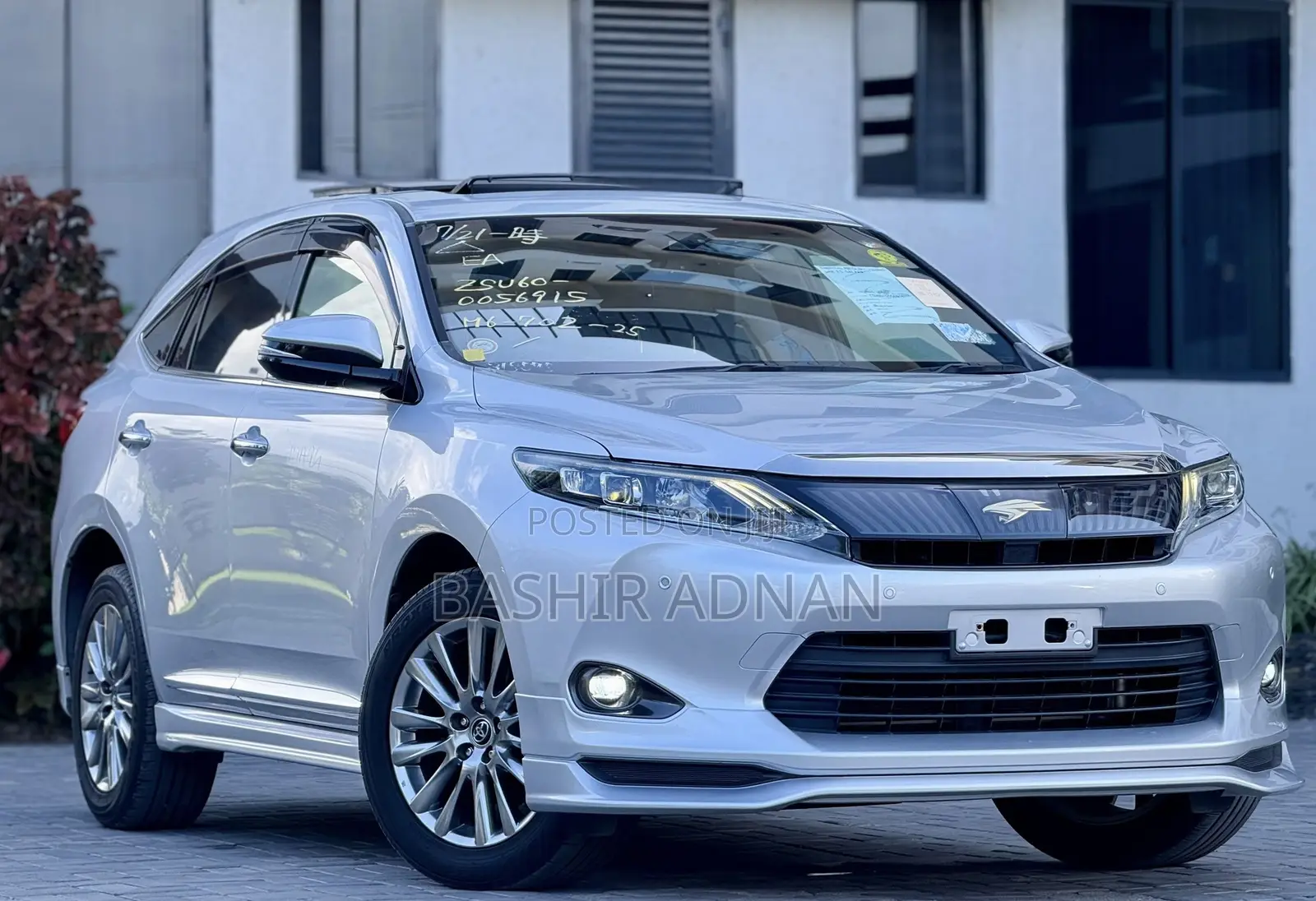 Toyota Harrier 2016 Silver