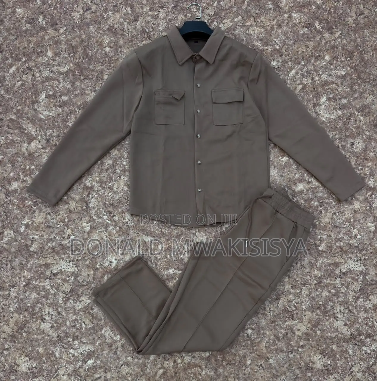 Smart Casual 2-Piece Set (Shirt + Trouser)