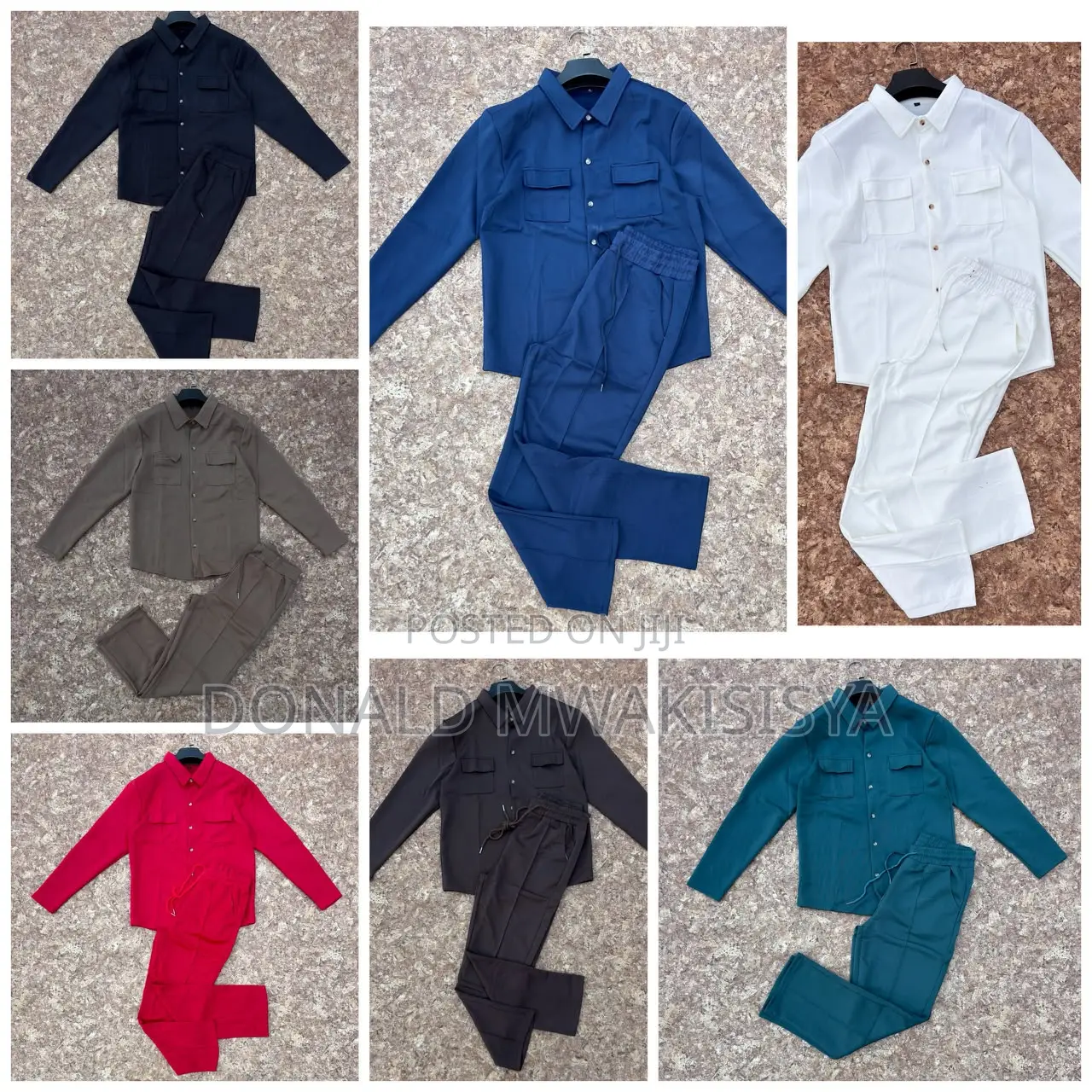 Smart Casual 2-Piece Set (Shirt + Trouser)